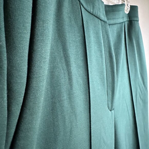 Ann Taylor Pintucked Straight Leg Pant in Double Knit /Straight Pant Sz 16 NWOT - Picture 6 of 10